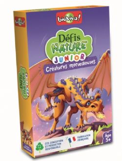 JEU DÉFIS NATURE JUNIOR - CRÉATURES MERVEILLEUSES (FR)
